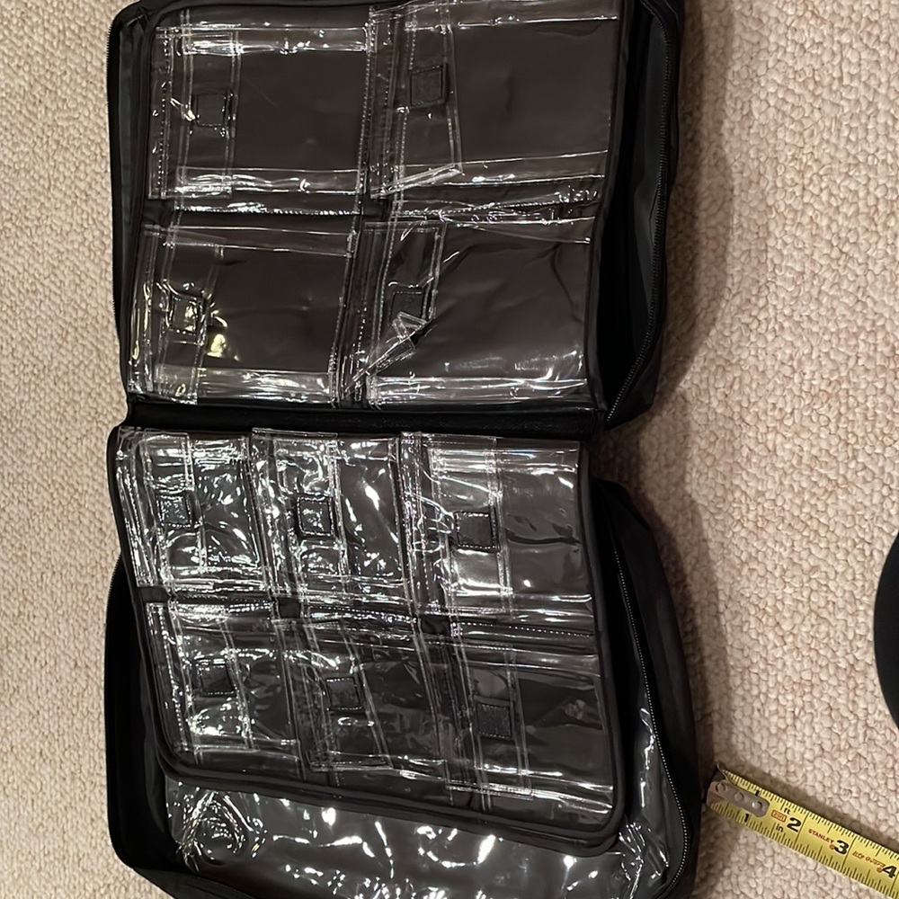 NWOT Storage organization portfolio bag with handle